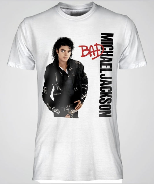 T-Shirt Michael Jackson BAD, Baumwolle