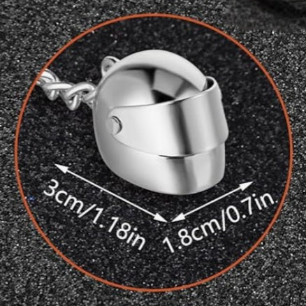 Schlüsselanhänger Motorrad/Helm, Zinklegierung