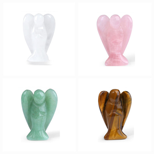 Deko Engel Edelstein 4cmx2,8cm, Schutzengel
