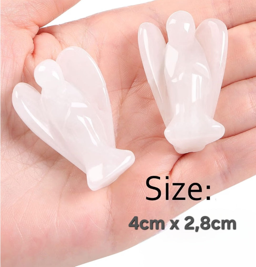 Deko Engel Edelstein 4cmx2,8cm, Schutzengel