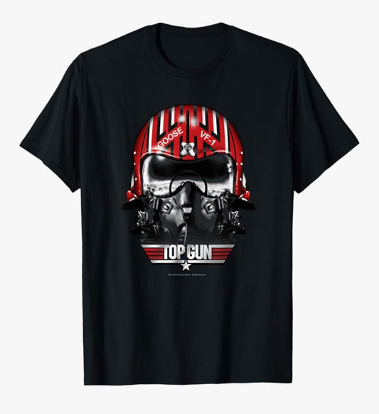 T-Shirt Men, Topf Gun Goose, Baumwolle