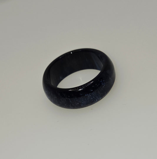 Ring nachtblau, Resin