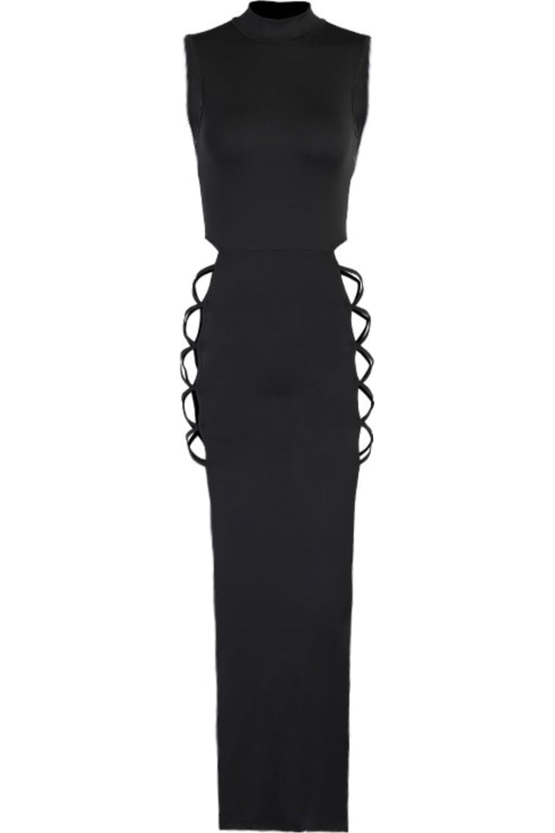 Kleid schwarz, 95% Polyester, 5% Elasthan