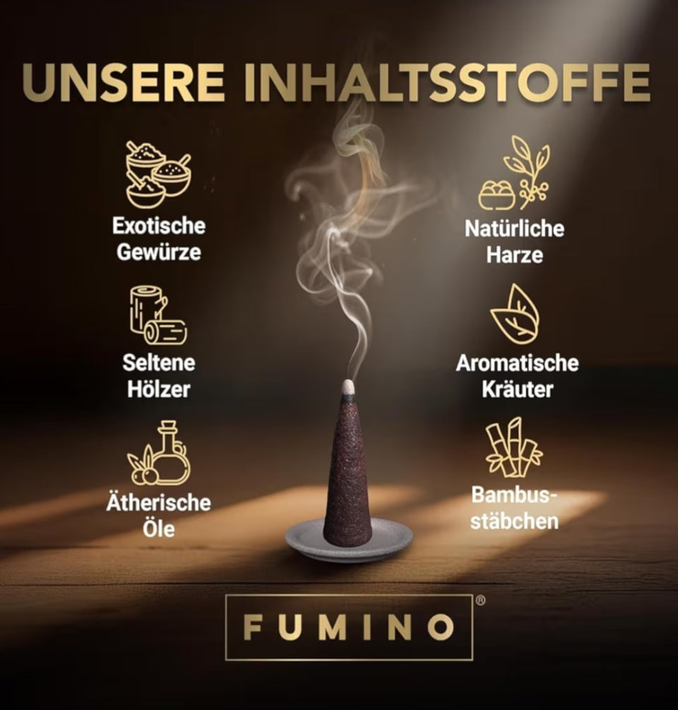 Räucherkegel, 15 Stk./Packung