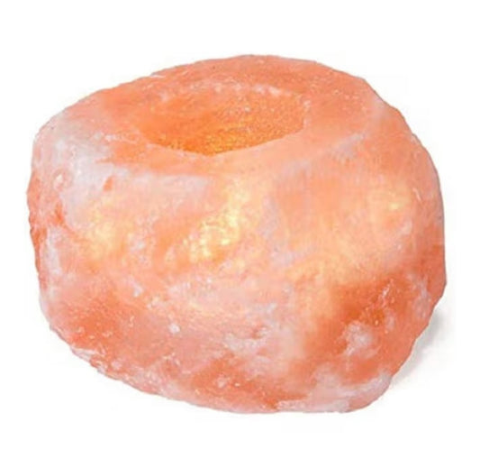 Teelichthalter Himalayasalz 10x6,5cm