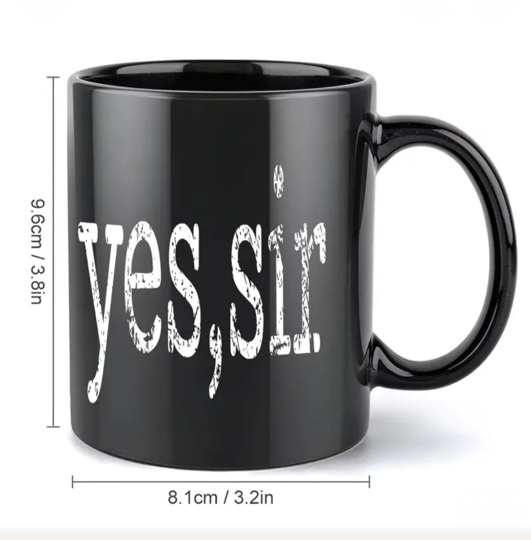 Tasse 'yes, sir'