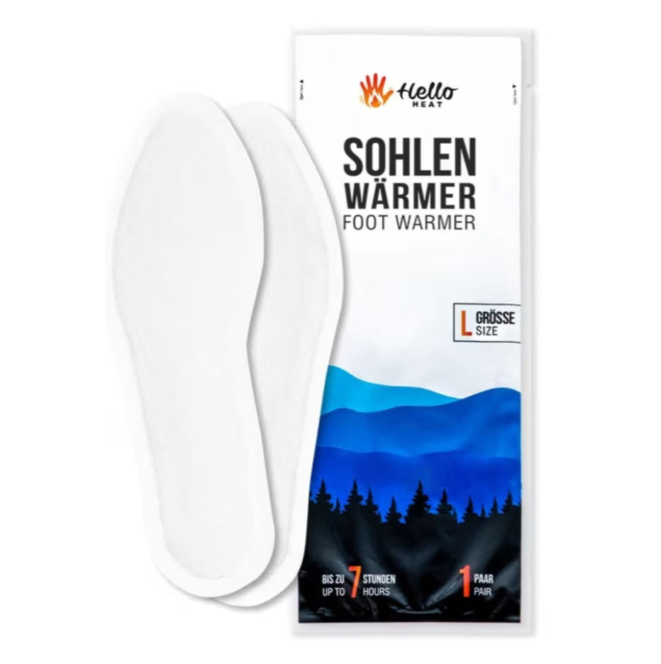 Sohlenwärmer mit Aktivkohle