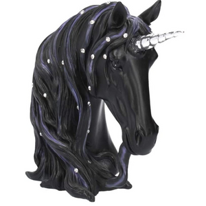 Einhorn schwarz 15cm