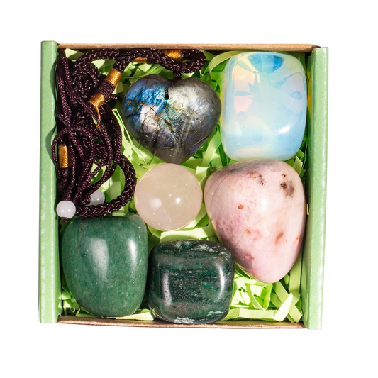 Geschenkset Steine mit Kette