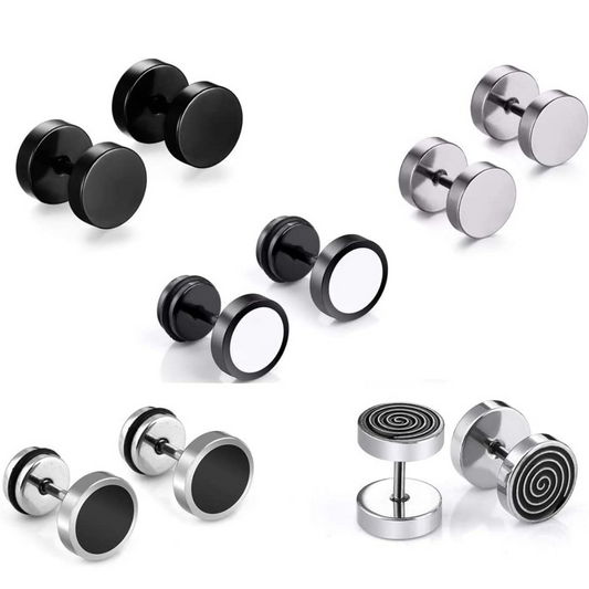 Ohrringe Fakeplug Edelstahl