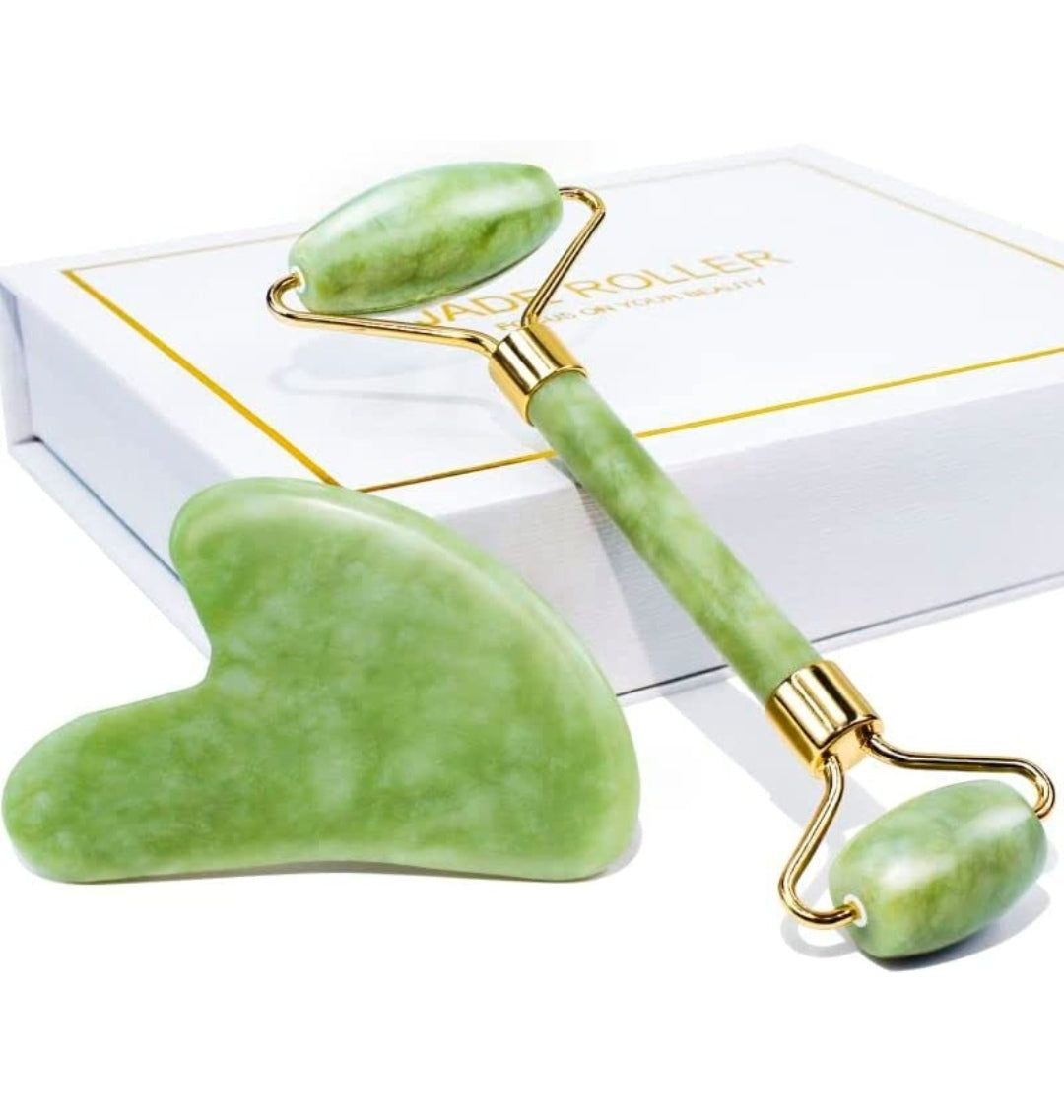 Jade-Roller + Gua Sha