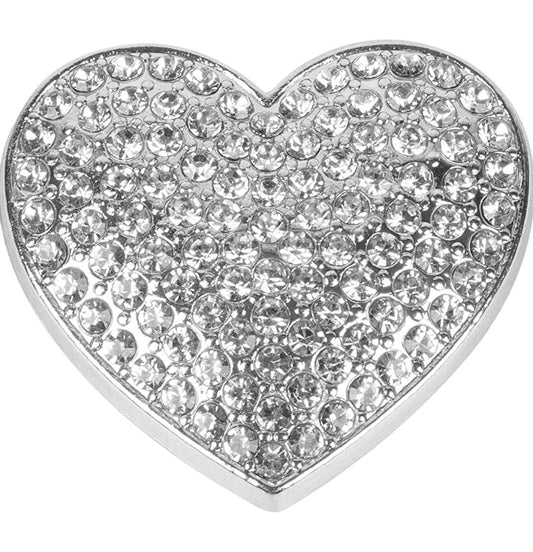Brosche mit Magnet, Strass