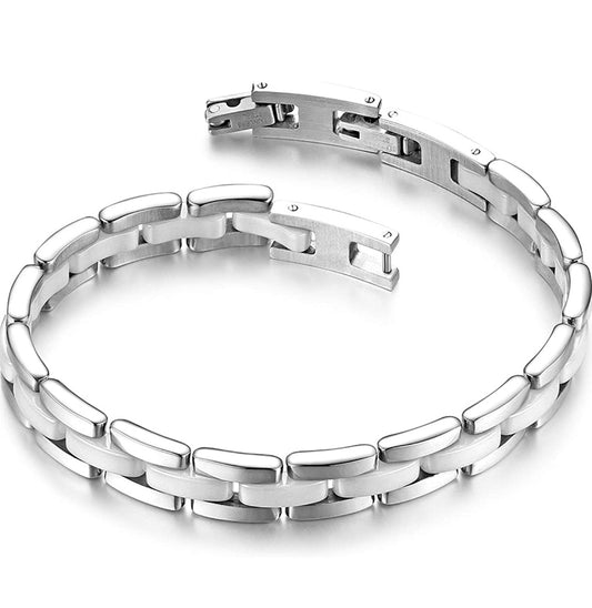 Armband Keramik Edelstahl