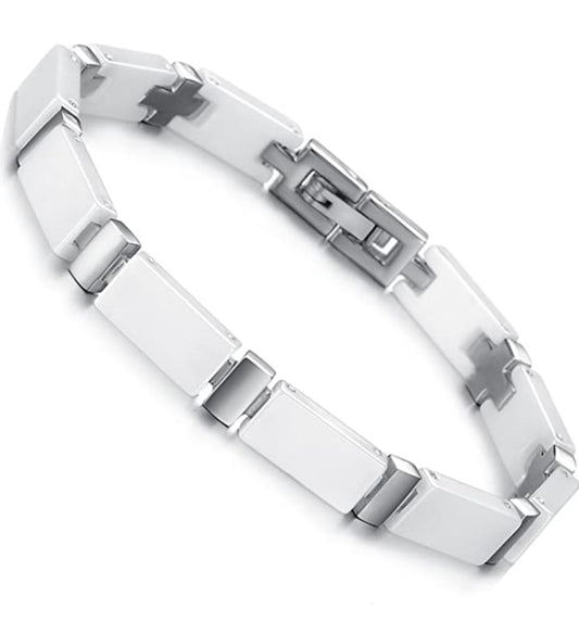 Armband Magnetarmband Keramik Edelstahl