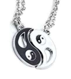 Halskette Set Yin Yang