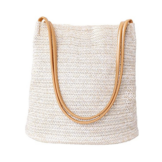 Tasche Stroh Flechtmuster